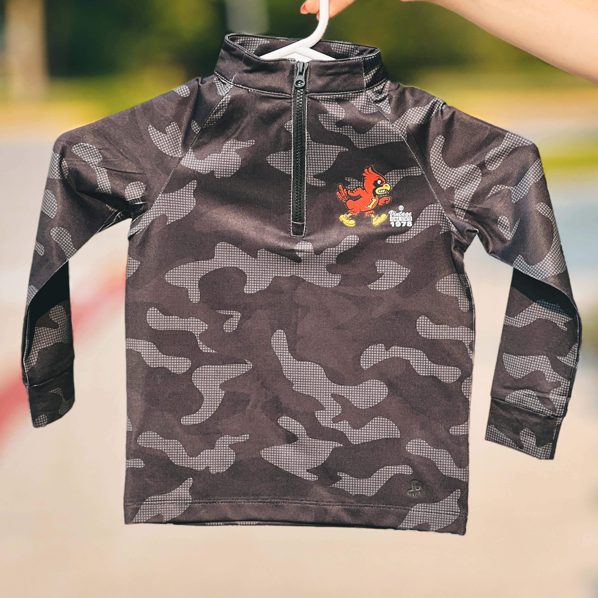 Peanuts X Iowa State Gray Joe Cool Hooded Sweatshirt